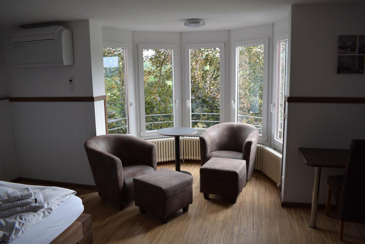 Apartments Mit Klimaanlage Am Neckarufer, Schoene Aussicht บาดฟีดริชส์ฮัลล์ ภายนอก รูปภาพ